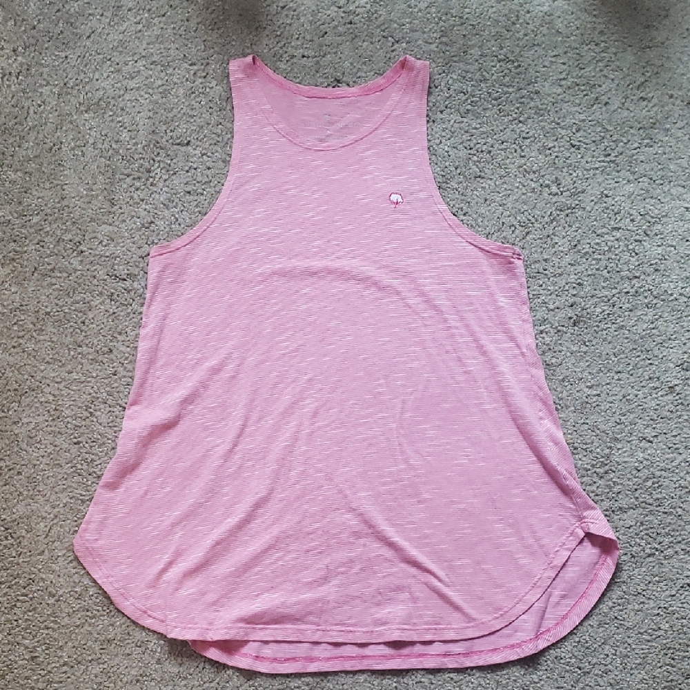 The Southern Shirt Company Pink Relaxed Tank Top